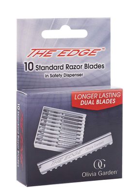 Olivia Garden The Edge - box of 10 replacement blades