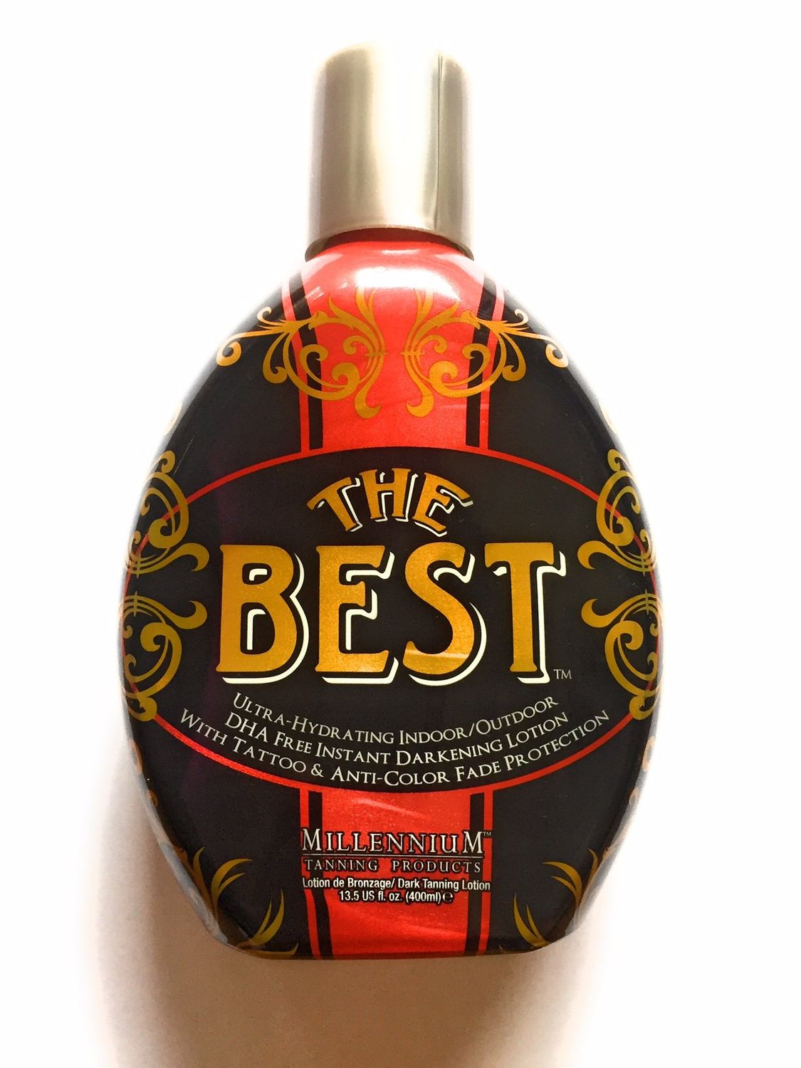 Millennium Tanning The Best, Bronzer Tanning Lotion, 13.5 Ounces