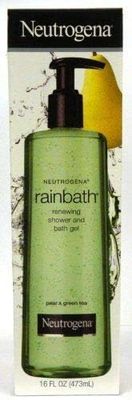 Neutrogena Rainbath Renewing Shower &amp; Bath Gel, Pear &amp; Green Tea, 16 fl oz Pack of 2