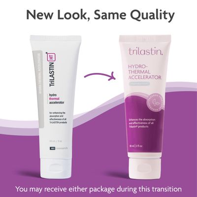 TriLASTIN Hydro-Thermal Accelerator - Moisturizer (3oz / 88ml) | Vitamin-Infused Skin Serum | Pregnancy and Postpartum Skin Care for Stretch Mark Prevention | Hypoallergenic and Paraben-Free Formula