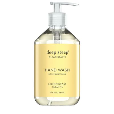 Deep Steep Liquid Hand Wash, 17.6 Ounces (Lemongrass Jasmine)