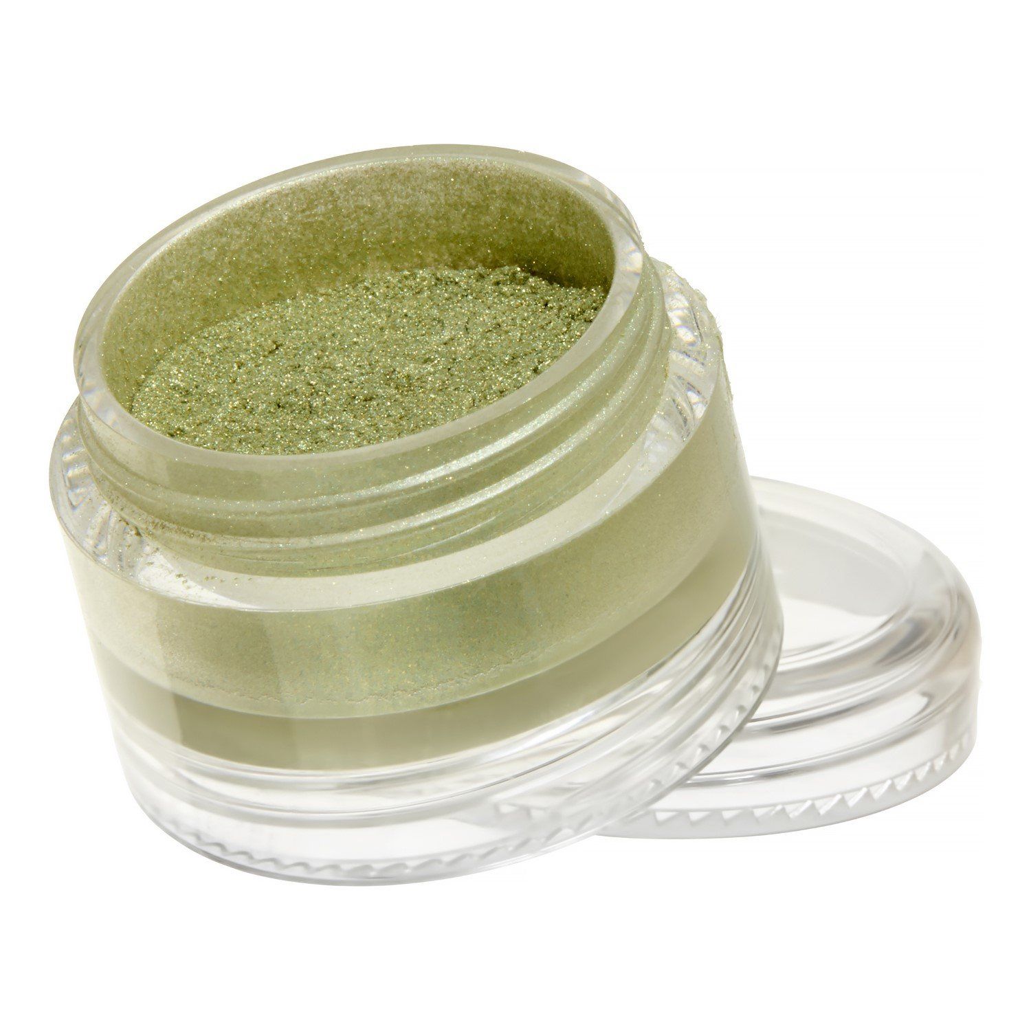 Honeybee Gardens PowderColors, Clean Mineral Eye Shadow in Celtic, Pale Antique Green Shimmer, Versatile, Portable, &amp; Skin-Friendly, 2g