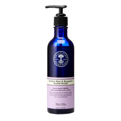 Neal&#39;s Yard Remedies Garden Mint &amp; Bergamot Hand Wash | Refreshing Hand Soap | Certified Organic Hand Soap | 6.76 fl. oz.