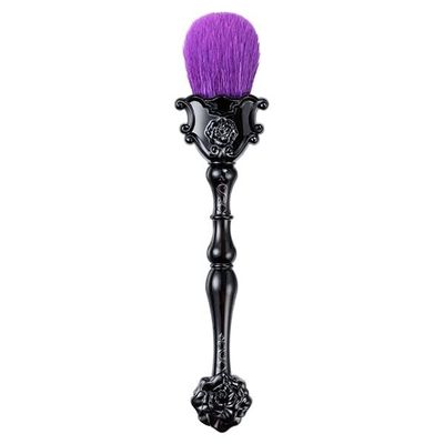 ANNA SUI Face Brush - Purple - Decorative &amp; Delicate Design for Flawless Makeup Application