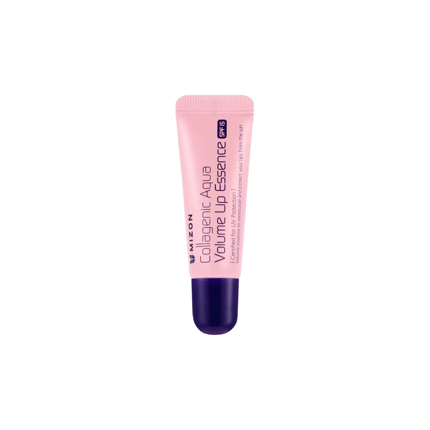 MIZON Collagenic Aqua Volume Lip Essence Treatment with Collagen Korean Lip Balm Moisturizing Soothing UV Protection No Fragrance(0.35 Oz)