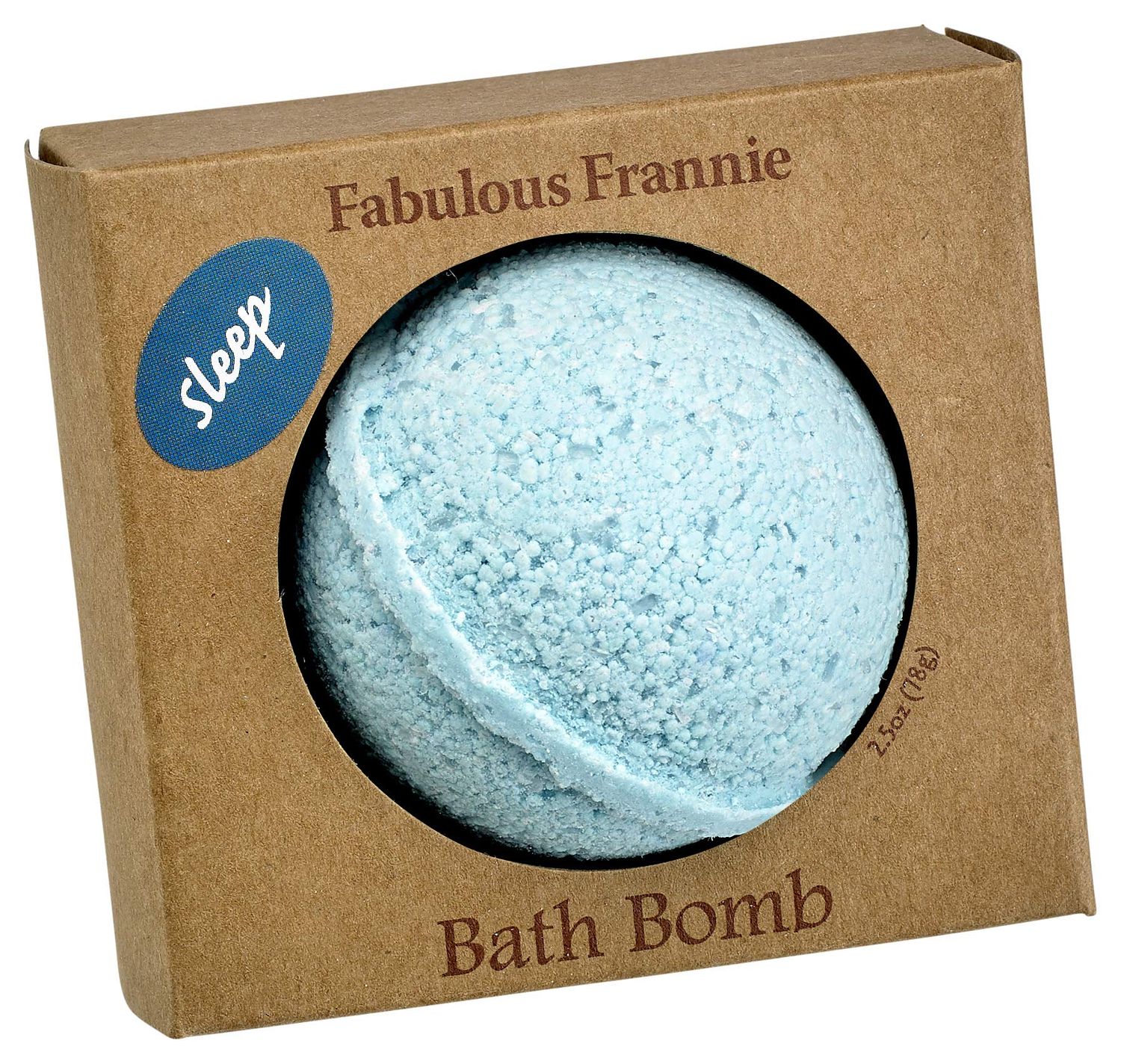 Fabulous Frannie Sleep Natural, Handmade Bath Bomb Set, Rich in Essential Oil, Mineral Salt, Coconut Oil, Witch Hazel, Fizzies to Moisturize Skin 2.5oz (Pack of 1)