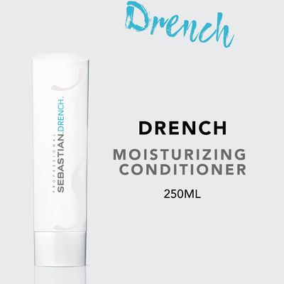 Sebastian Drench Conditioner, Deep Moisturizing Conditioner For Chemically Treated Hair, 8.4oz