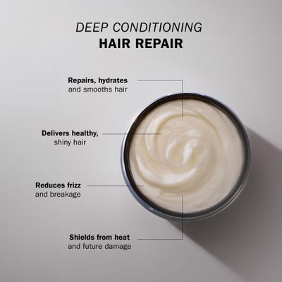 TRUSS Professional Miracle Mask - Hydrating Hair Mask + Full Protein Hair Treatment for Frizz Control, Deep Moisture and Damage Repair - Detangle + Protect with Natural Proteins + Keratin (8.8 oz)