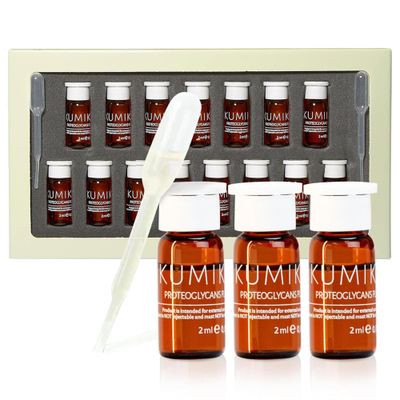 KUMIKO Ultimate Age Defying Matcha Revitalizing Facial Ampoule for Men and Women - Facial Serum Hydrates &amp; Plumps Skin - Defend, Restore and Rejuvenate All Skin Types with Vitamin C - 15 Vials