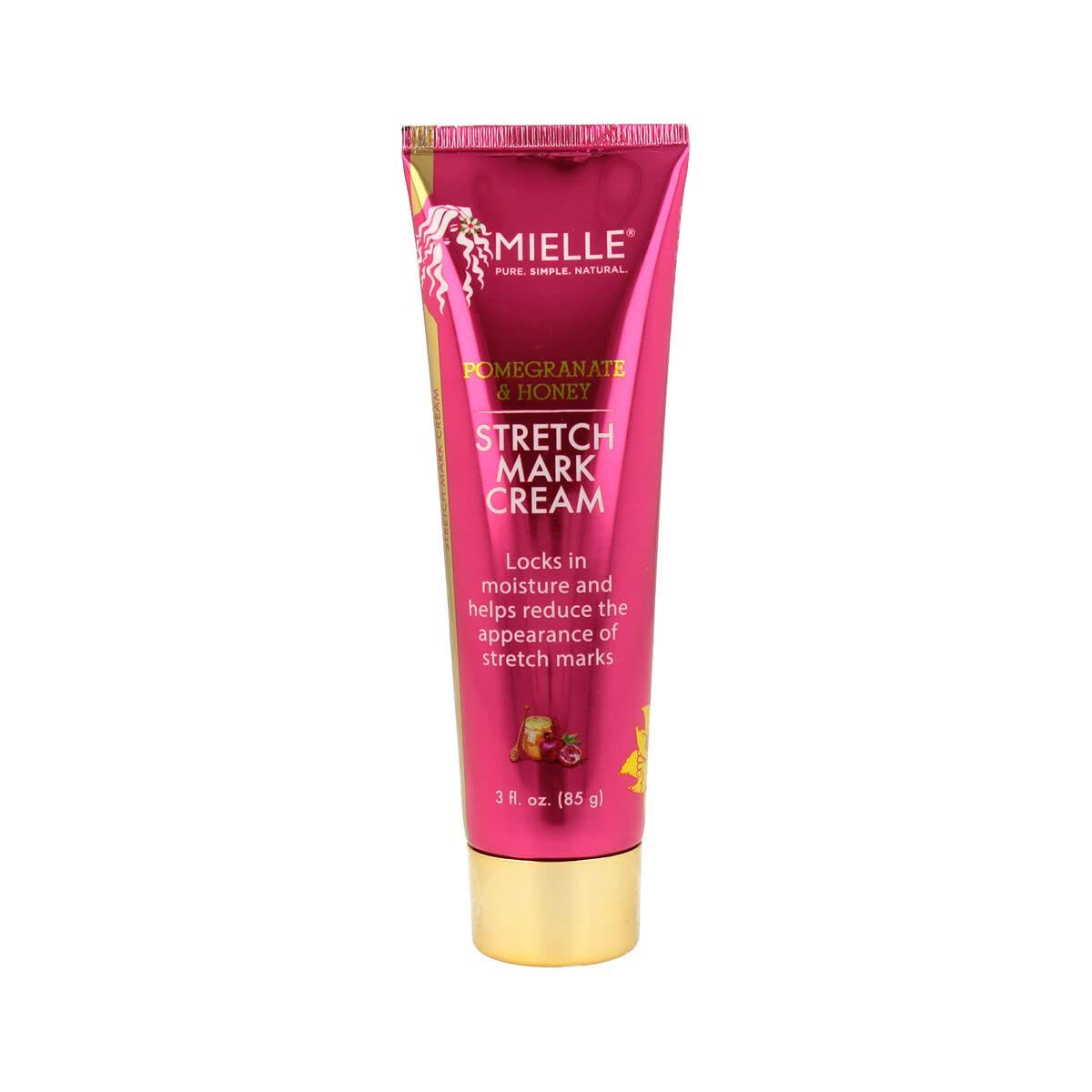 Mielle Organics Pomegranate &amp; Honey Stretch Mark Cream, 3 Ounces