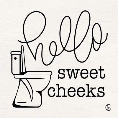 Posterazzi PDXFMC154LARGE Hello Sweet Cheeks Photo Print, 24 x 24, Multi