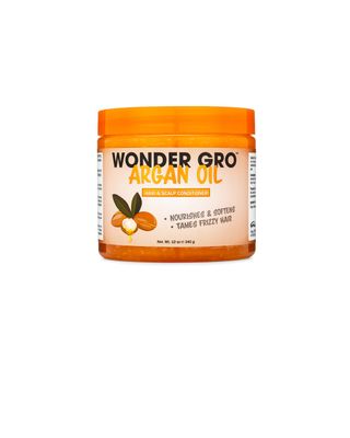 Argan Oil Hair Grease Styling Conditioner, 12 fl oz - Frizz-Free Grease - Nourishes &amp; Softens by Wonder Gro