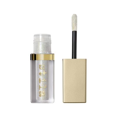 Stila Magnificent Metals Glitter and Glow Liquid Eye Shadow Long Lasting Sparkle, Quick-Drying Eye Makeup Lightweight Water Base Perlina