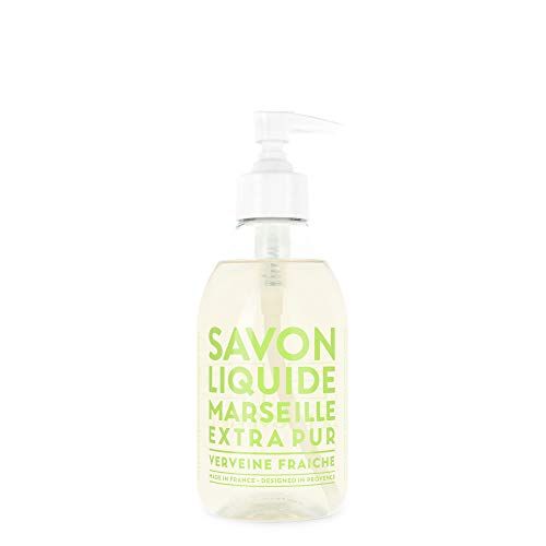Compagnie de Provence Savon de Marseille Extra Pure Liquid Soap - Fresh Verbena - 10 Fl Oz Plastic Pump Bottle