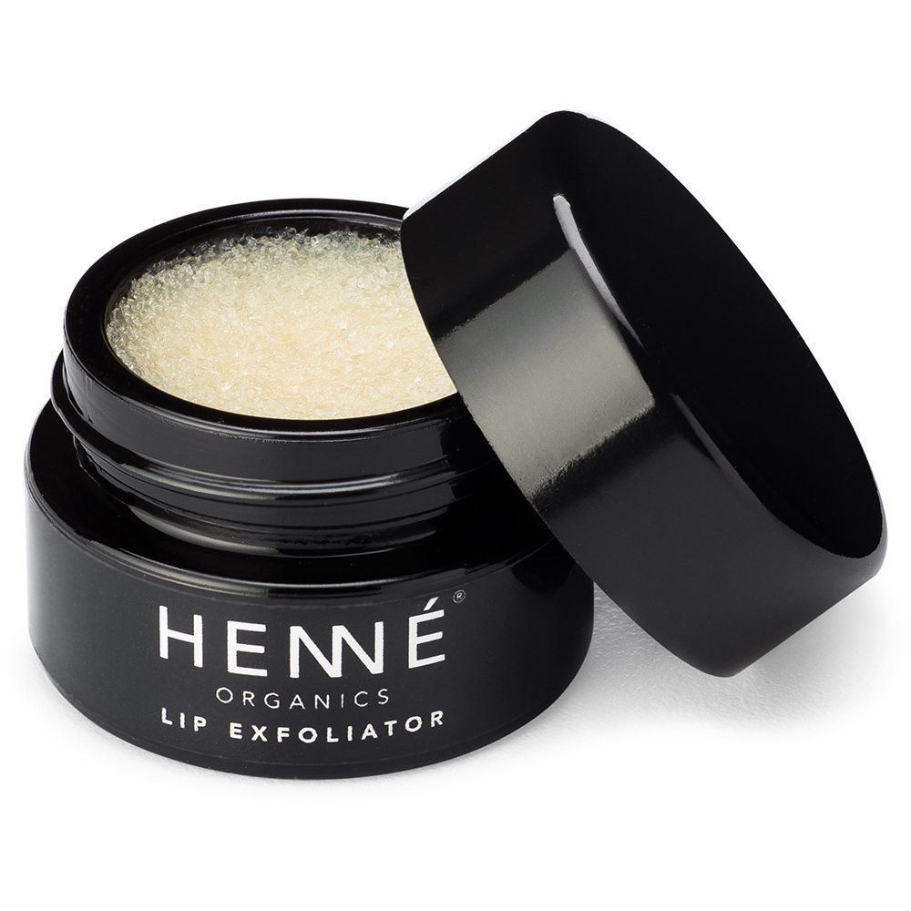 Henn Organics Lip Exfoliator - Natural and Organic Sugar Scrub - Lavender Mint