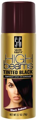 High Beams Intense Spray-On Hair Color -Auburn - 2.7 Oz - Add Temporary Color Highlight to Your Hair Instantly - Great for Streaking, Tipping or Frosting - Washes out Easily