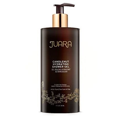 Juara - Candlenut Hydrating Shower Gel | Moisturizing Body Wash | Natural Soap | Soothe Skin | Gentle Nourishment | Cruelty Free, Paraben &amp; Sulfate Free, Vegetarian | 12 oz.