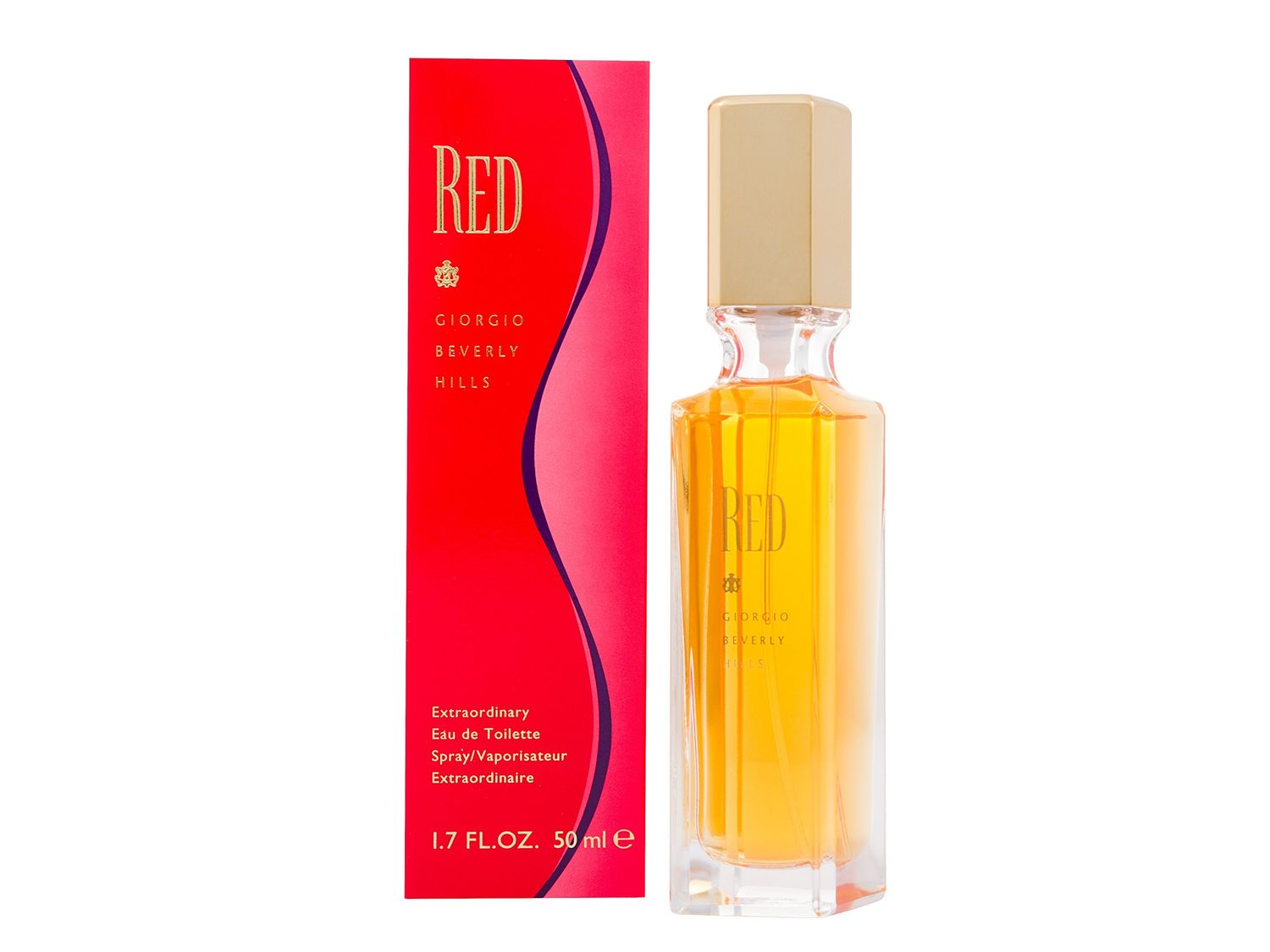 Giorgio Beverly Hills Giorgio Red Eau De Toilette, 50 milliliters