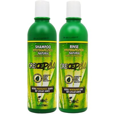 BOE Crece Pelo Shampoo + Rinse 12 oz &quot;Combo Set!!&quot;