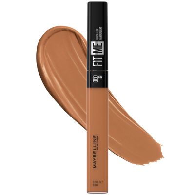 Maybelline New York Fit Me Liquid Concealer Makeup, Natural Coverage, Lightweight, Conceals, Covers Oil-Free, Caf, 1 Count (Packaging May Vary)