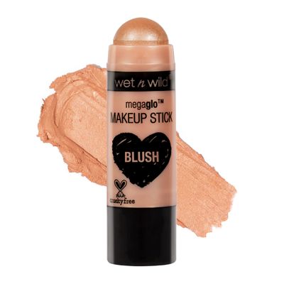 wet n wild MegaGlo Makeup Stick, Buildable Color, Versatile Use, Cruelty-Free &amp; Vegan - Hustle &amp; Glow
