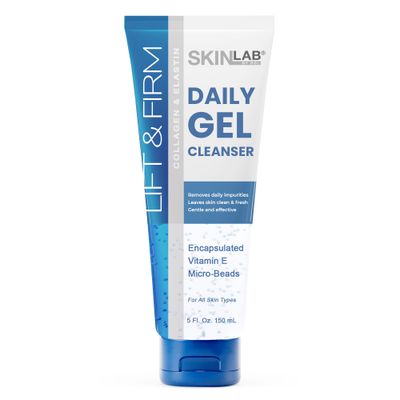 Skin Lab Lift &amp; Firm Face Wash Gel Cleanser - Removes Impurities with Extra Burst of Vitamin E - 5 Fl. Oz. (150 mL)