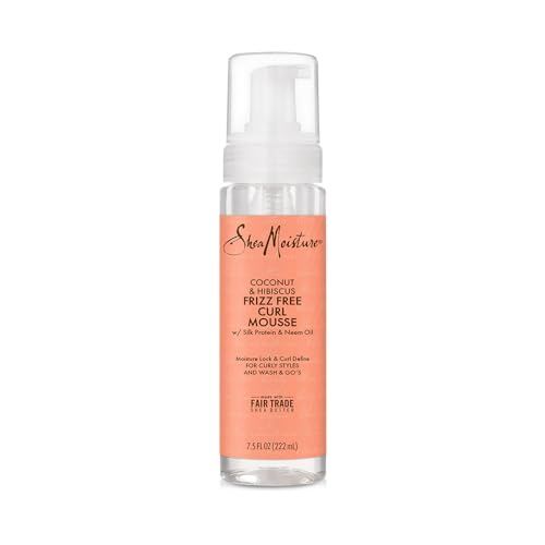 SheaMoisture SHEA MOISTURE Sheamoisture Coconut &amp; Hibiscus Frizz-free Curl Mousse - 7.5 Fl Oz,7.5 Oz (290612 )
