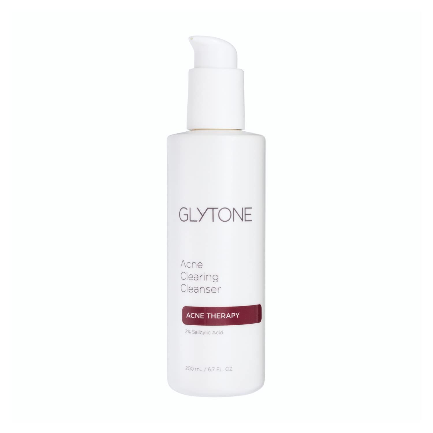 Glytone Acne Treatment For Face With Salicylic Acid Cleanser, Acne Cleanser, Skin Care Acne Wash Face Cleanser Oil Free