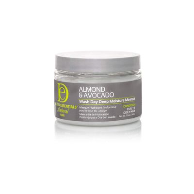 Design Essentials Natural Almond &amp; Avocado Wash Day Deep Moisture Masque, 12 Ounce