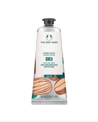 The Body Shop Shea Hand Cream - Nutty Fragrance, On-the-Go Hydration &amp; Protection - 1.0 oz