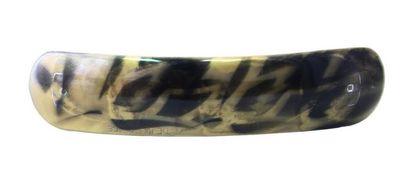 Caravan Gold Combined With Black Hand Strokes Creates This Electric Barrette