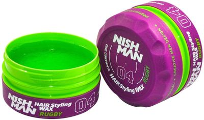 nishman Hair Styling Wax Series (150 ml, 04 Rugby)