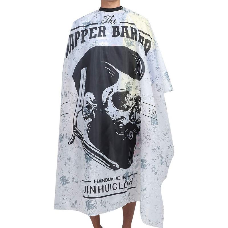 Hairdressing Cape, Adjustable Waterproof Salon Haircut Cape Hair Styling Cape for Hair Cutting, Dyeing, Perming, Coloring, Nursing