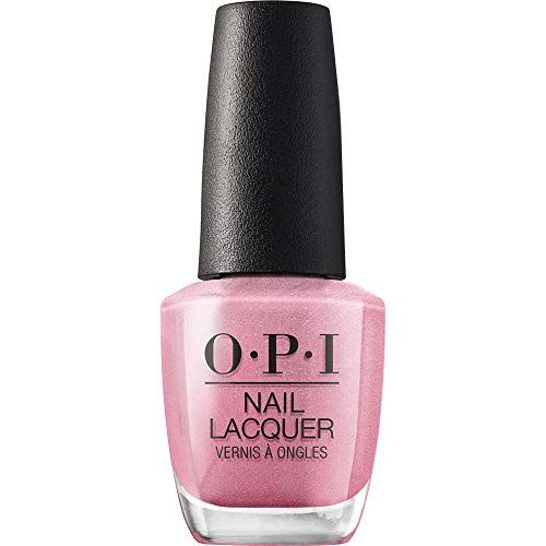 OPI Nail Lacquer Aphrodite&#39;s Pink Nightie | Sheer Soft Pink Pearl Chip Resistant Nail Polish | Vegan, Fast Drying, Streak Free