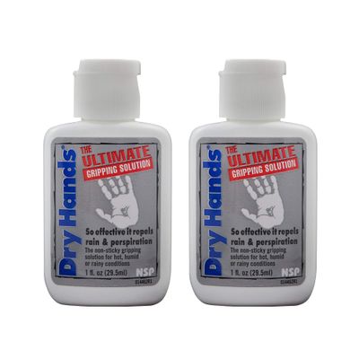 2 Bottles of Dry Hands All-Sport Grip-Enhancing Topical Lotion