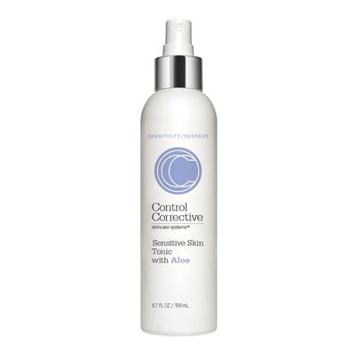 Control Corrective Sensitive Skin Tonic with Aloe, 6.7 Fl Oz - Calms Overstimulated Or Reddened Skin Types, Soothing &amp; Sedating with Aloe Vera &amp; Chamomile Extracts, Refreshing, Relaxing, Replenishing