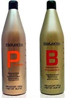 Salerm Protein Shampoo and Balsamo Conditioner Combo Set