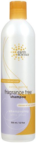 Earth Science Shampoo for Sensitive Hair &amp; Scalp - Fragrance Free - 12 oz