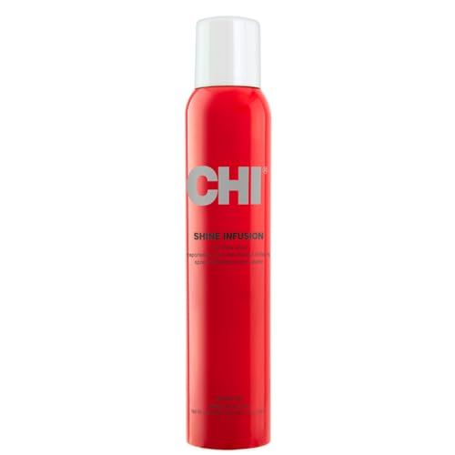 CHI Shine Infusion Thermal Polishing Spray, Adds Shine, Controls Frizz &amp; Split Ends for All Hair Types - Unisex, Sulfate &amp; Paraben-Free - 5.3 Oz