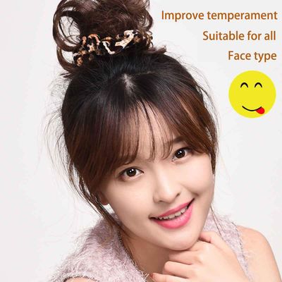 TUICARE 6 PCS Hair Scrunchies for Women - Leopard &amp; Cheetah Print, Velvet, Large, 3 Styles, Hair Ties for Thick Hair, Hair Accessories, 6 Count