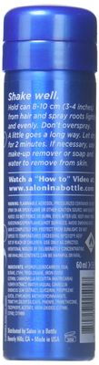 Salon In A Bottle - Instant Temporary Root Concealer Spray To Cover Up Roots And Gray Between Salon Trips - Professional Quality Spray Bottle For Hair Products For Women And Men - Darkest Brown/Black