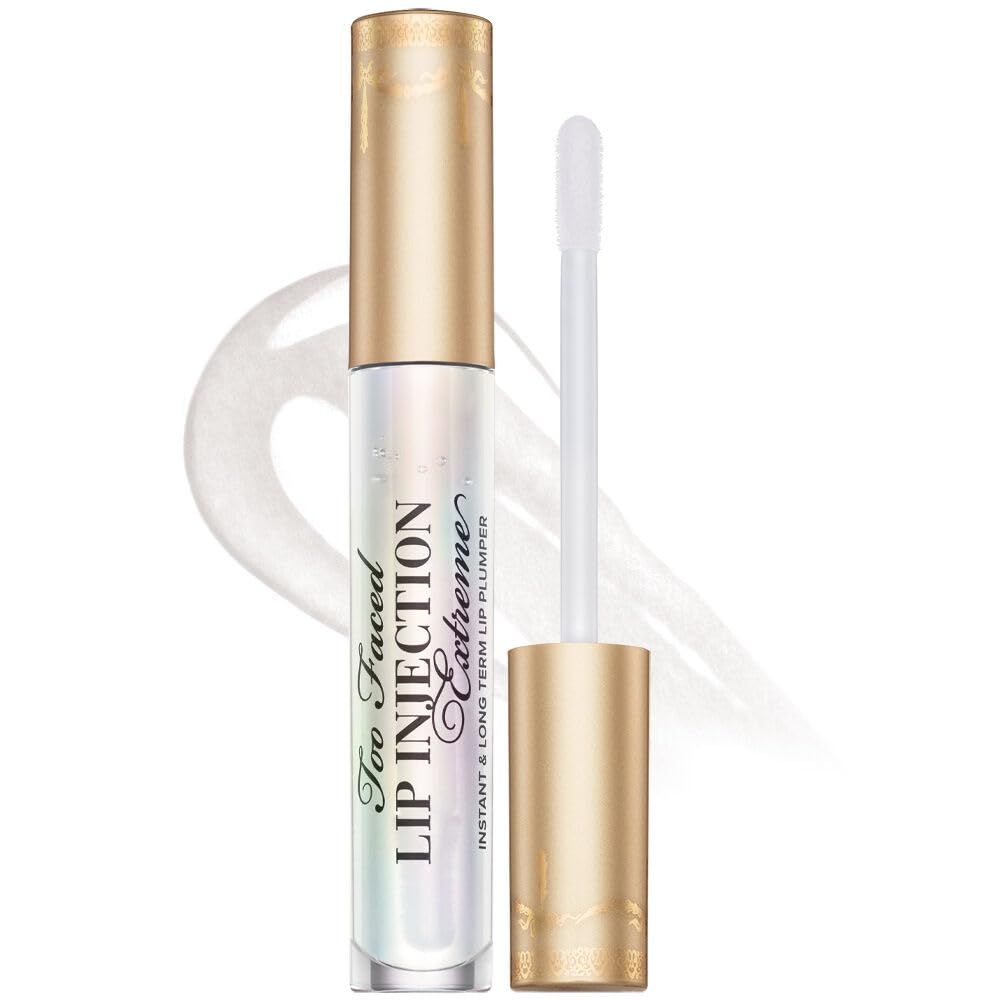 Too Faced Lip Injection Extreme Lip Plumper | Long Lasting Lip Plumping Serum, 0.14 Fl Oz, Original