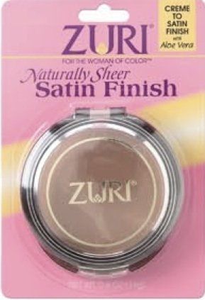 Zuri Naturally Sheer Satin Finish Pressed Powder - Sorrel