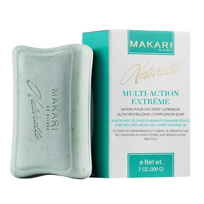 Makari Naturalle Multi-Action Extreme Toning Soap (7 oz) | Moisturizing Bar Soap | Normalizes Oil Levels | Cleanse, Soften, Brighten, and Smooth Rough Skin | Ideal for Sensitive to Dry Skin Types