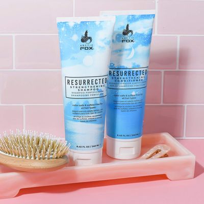 ARCTIC FOX VEGAN &amp; CRUELTY FREE RESURRECTED STRENGTHENING COLOR SAFE &amp; SULFATE FREE SHAMPOO AND CONDITIONER FOR ALL HAIR TYPES (SHAMPOO &amp; CONDITIONER)