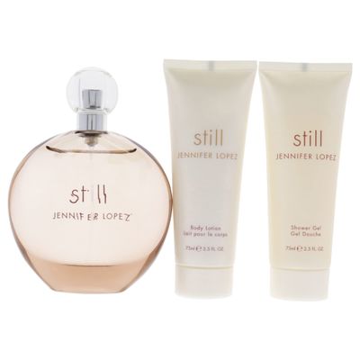 Jennifer Lopez Still By Jennifer Lopez for Women - 3 Pc Gift Set 3.4oz Edp Spray, 2.5oz Body Lotion, 2.5oz Shower Gel, 3count