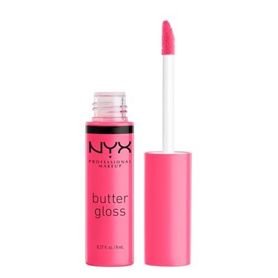 NYX PROFESSIONAL MAKEUP Butter Gloss, Non-Sticky Lip Gloss - Peaches &amp; Cream (Pink Coral)