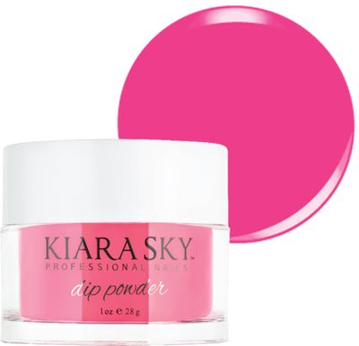 Kiara Sky Long Lasting Nail Dip Powder Pink Tones 1 oz, Pixie Pink