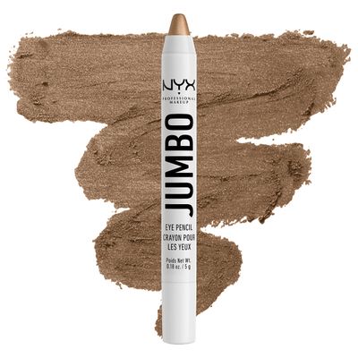 NYX PROFESSIONAL MAKEUP Jumbo Eye Pencil, Blendable Eyeshadow Stick &amp; Eyeliner Pencil - Iced Mocha