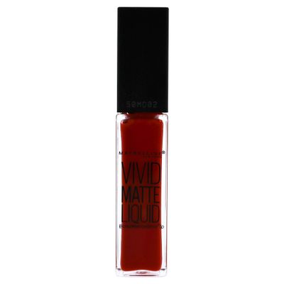 Maybelline New York Color Sensational Vivid Matte Liquid Lipstick, Orange Shot, 0.26 fl. oz.